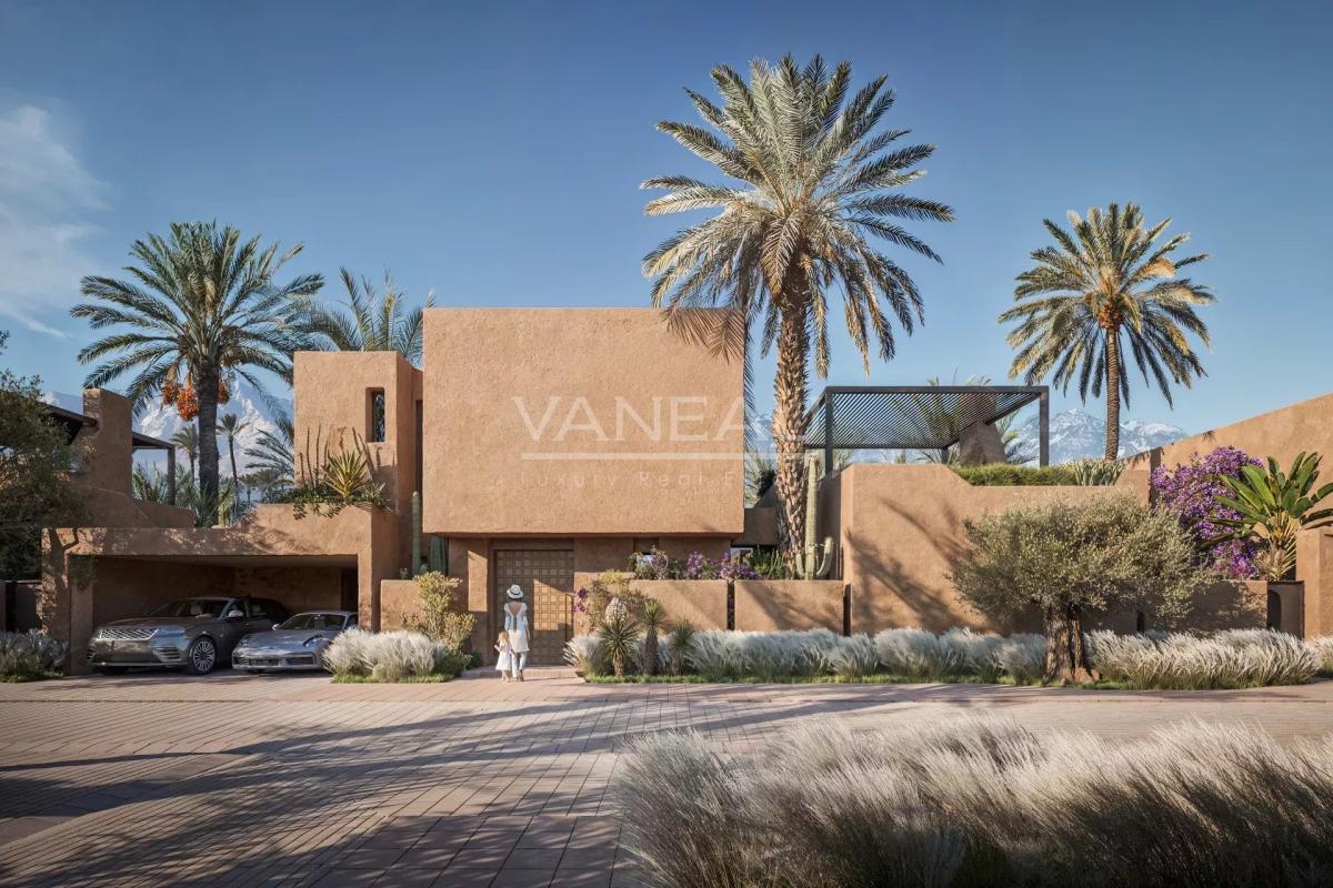 Projet neuf route de l'Ourika en face à l'Atlas