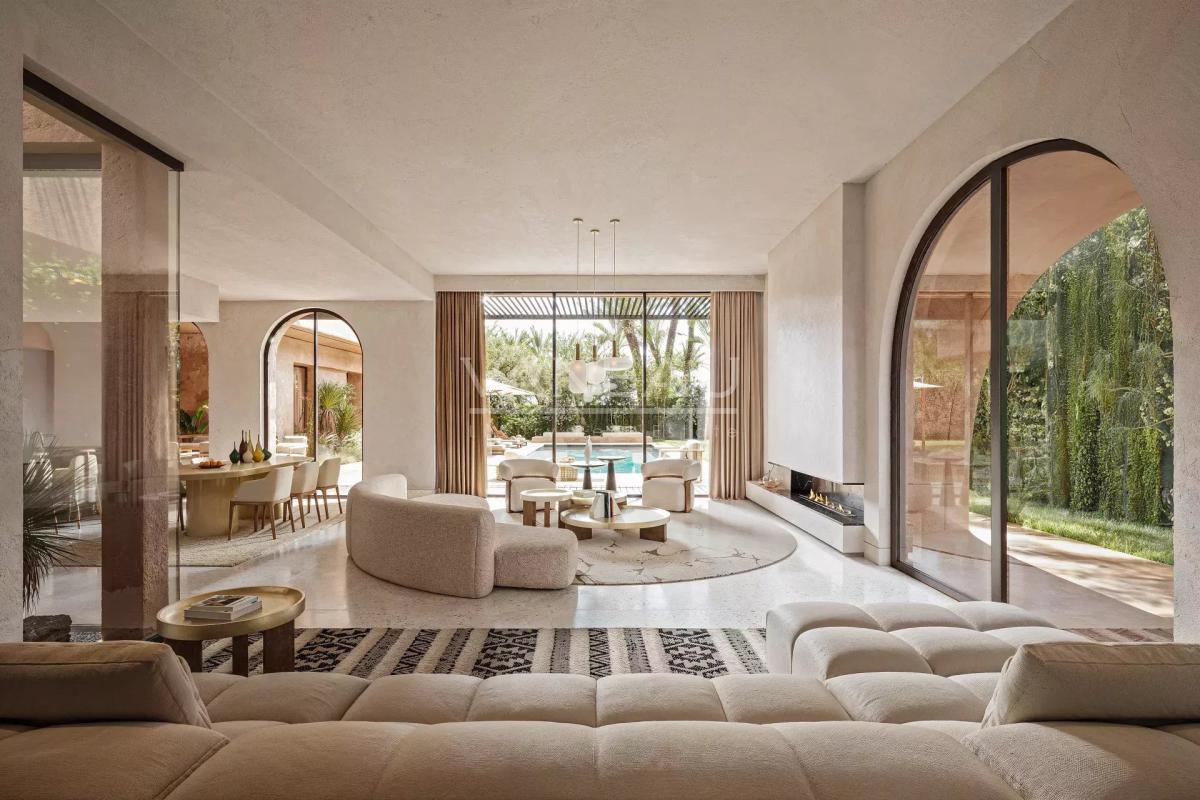 Projet neuf route de l'Ourika en face à l'Atlas