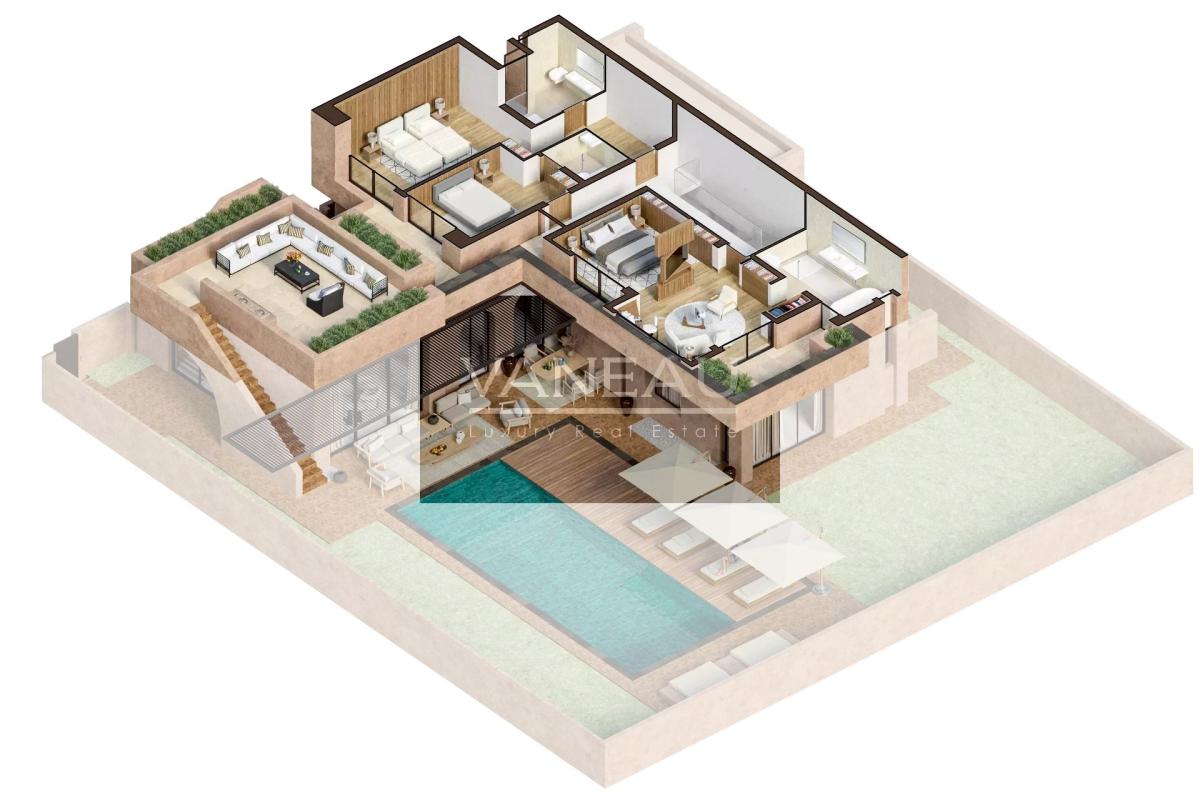 Projet neuf route de l'Ourika en face à l'Atlas