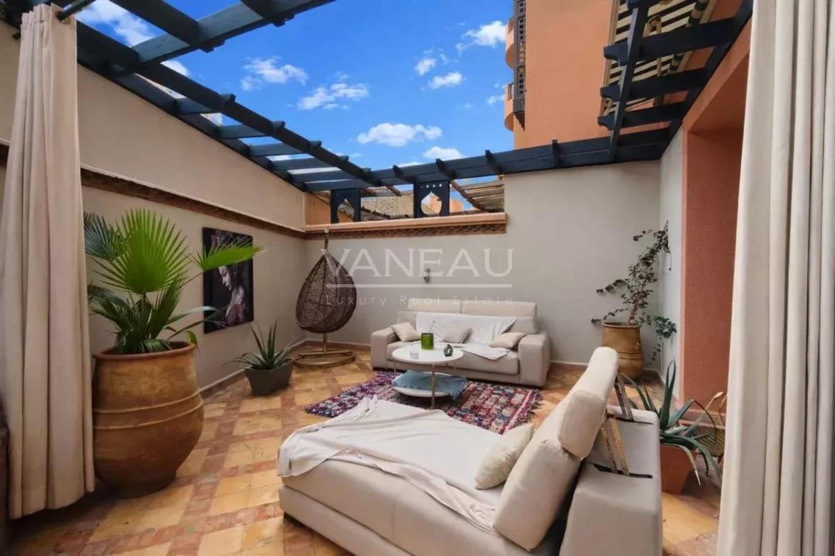 DUPLEZ REZ-DE-CHAUSEE AU COEUR DE GUELIZ