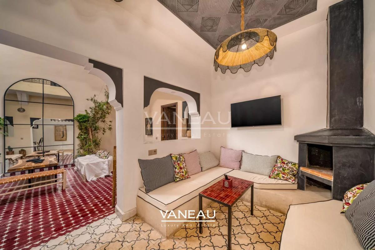 Beau riad de 4 chambres à coté palais El Badi