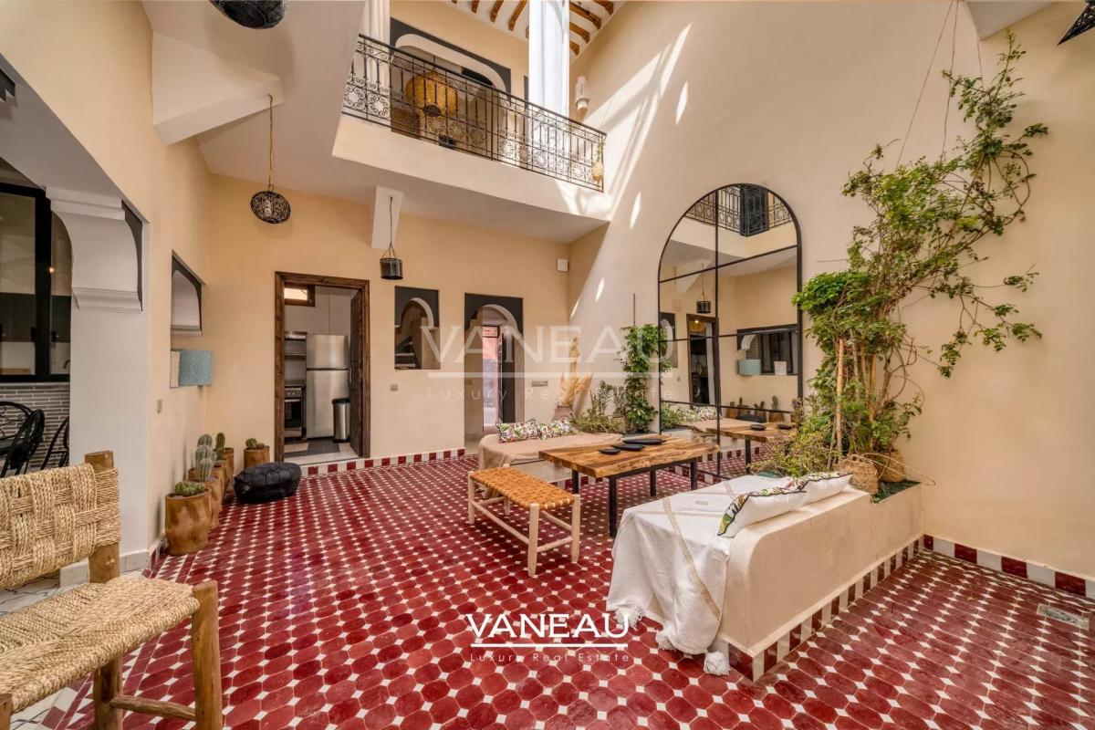 Beau riad de 4 chambres à coté palais El Badi