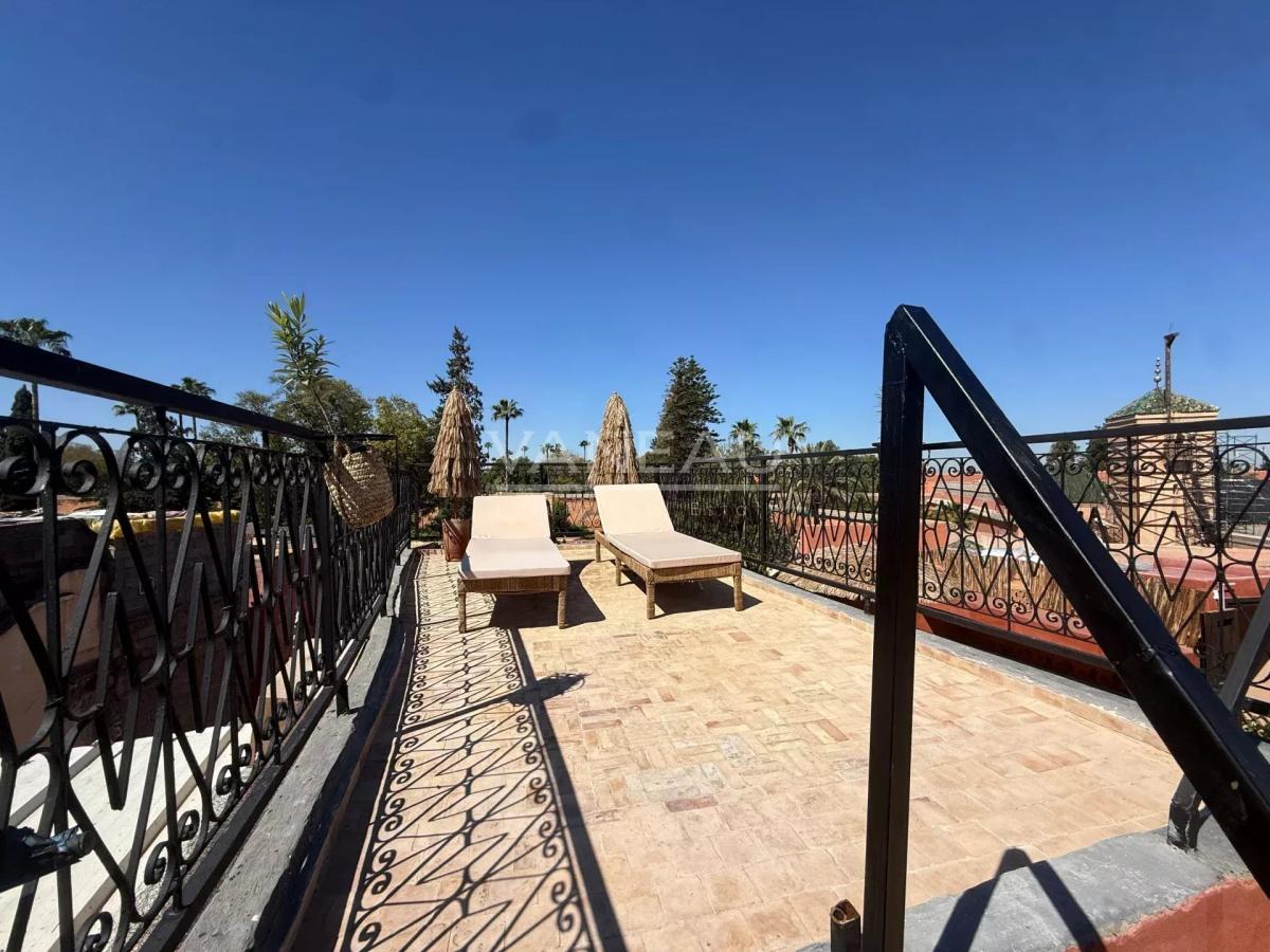 Beau riad de 4 chambres à coté palais El Badi