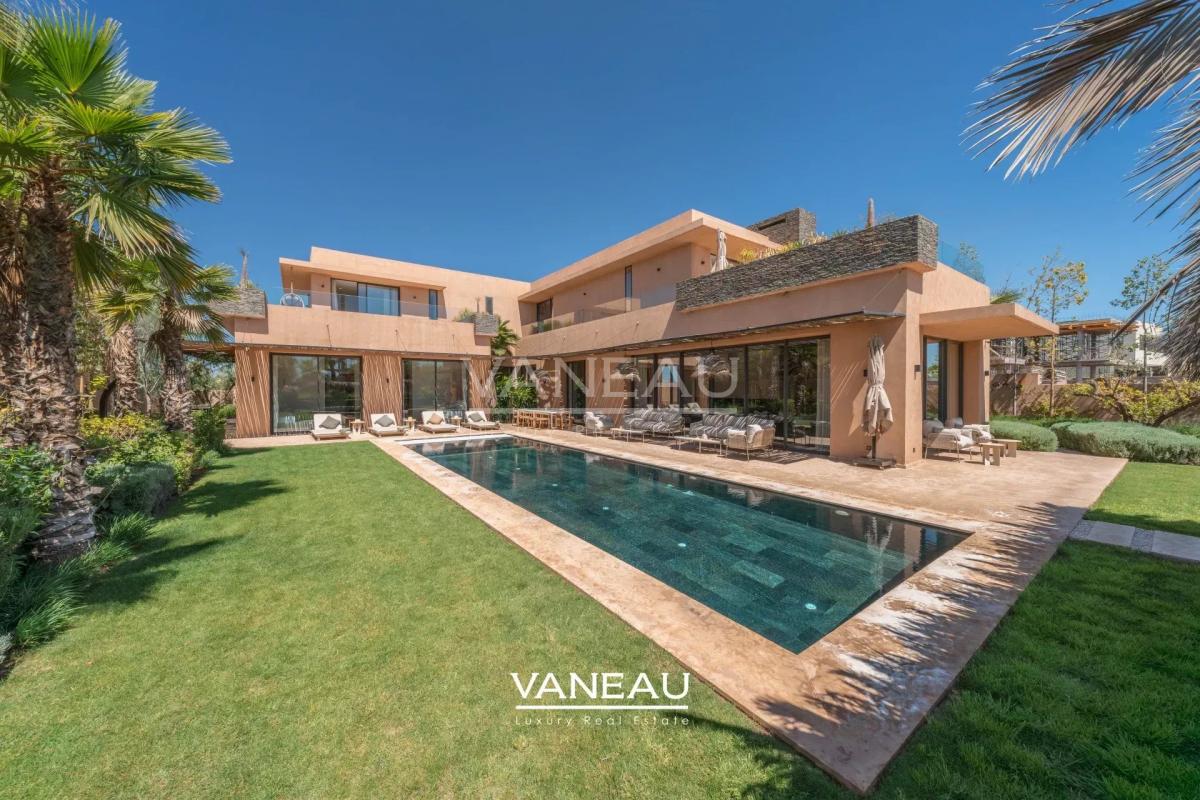 Villa de Luxe avec 6 Suites sur le Golf d'Amelkis