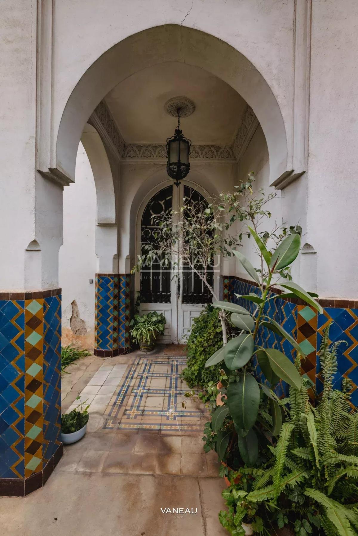 Villa Historique Classée - 470m² / 1273 m² - Mers Sultan, Casabl