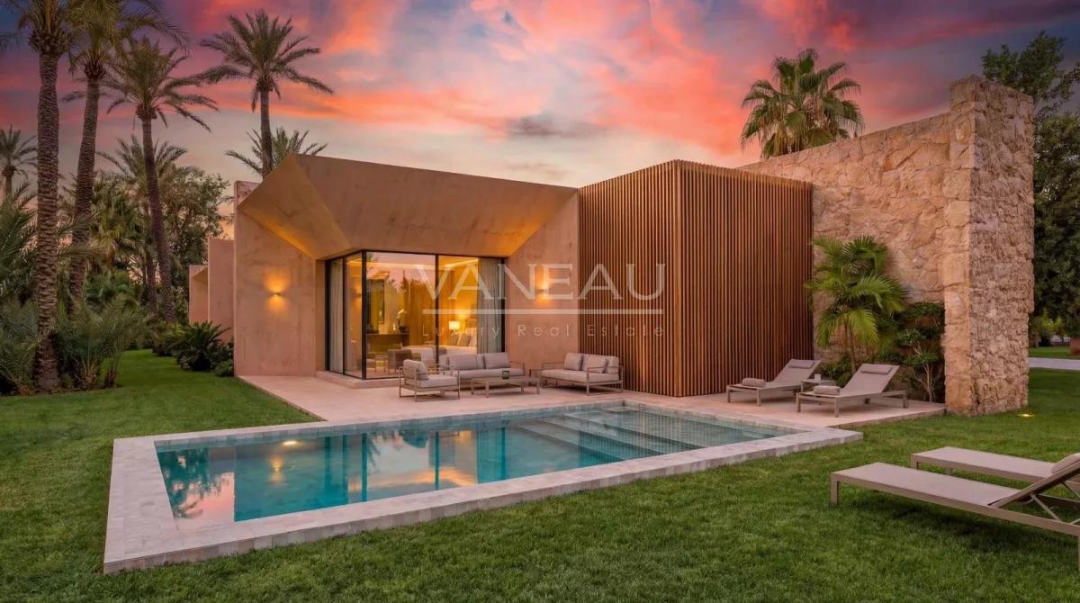***Villa sur plan Route D'Amismiz de Marrakech***