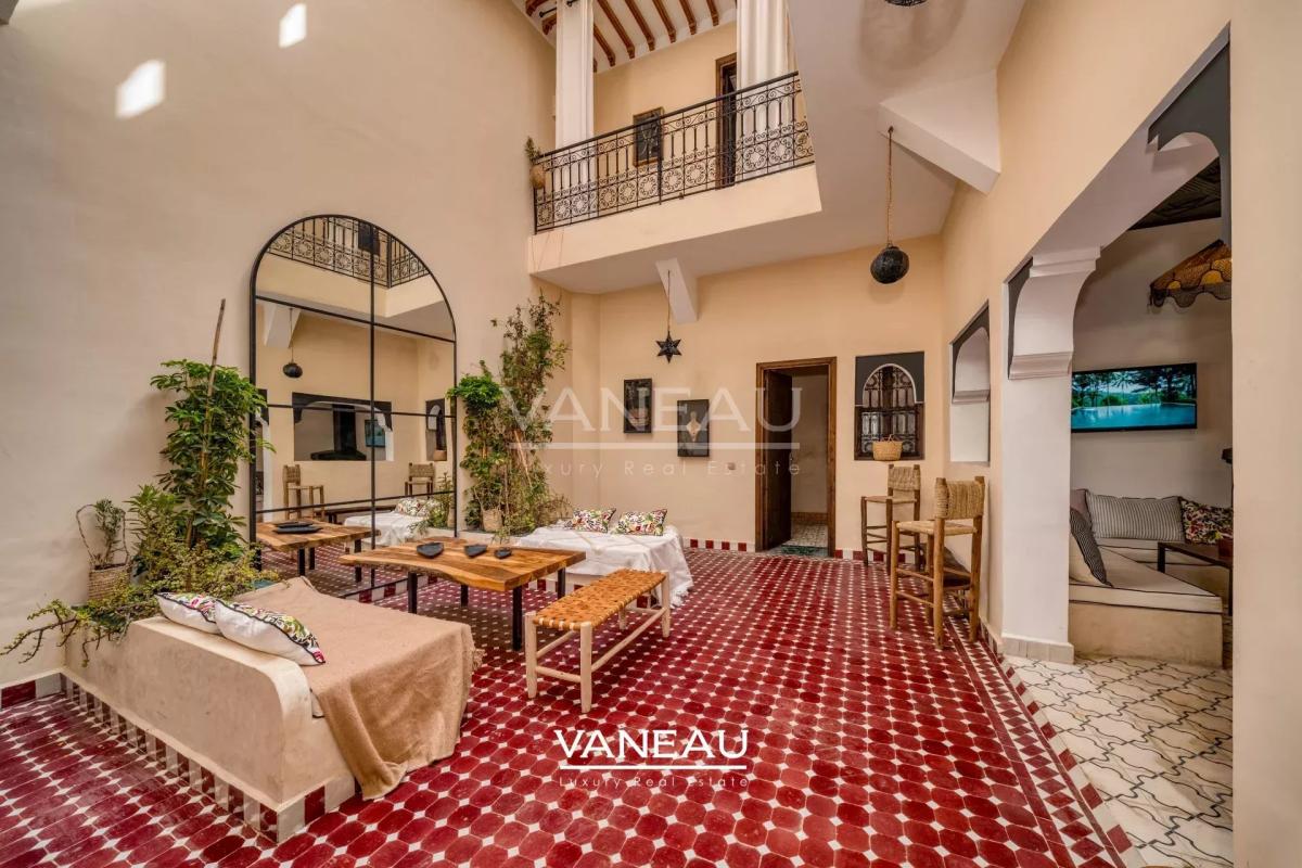Beau riad de 4 chambres à coté palais El Badi