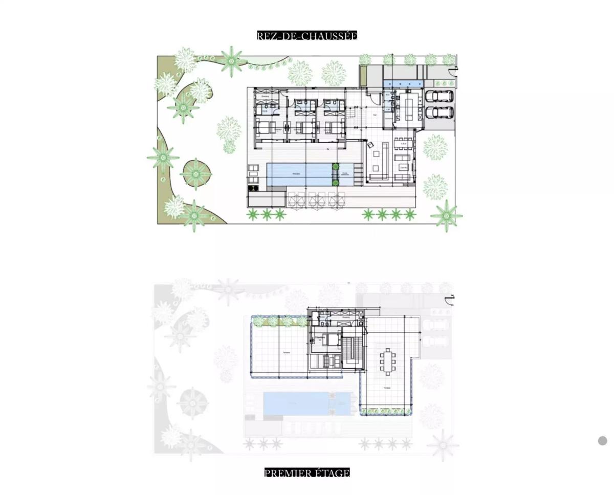 Villa Neuve sur Plan - Route d’Ourika Projet TOPAZE