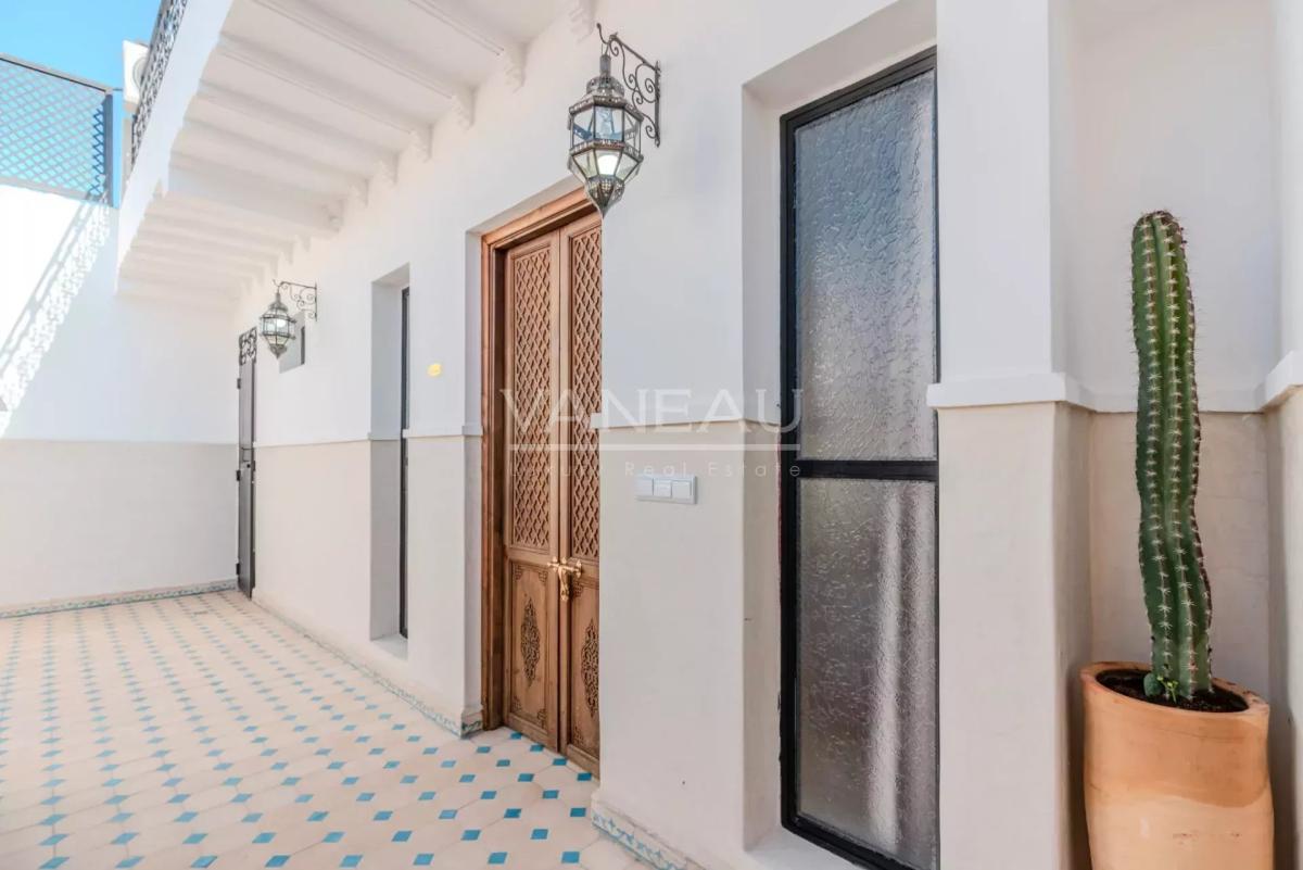 Riad 4 chambres  bassin vue Koutoubia Palais Bahia