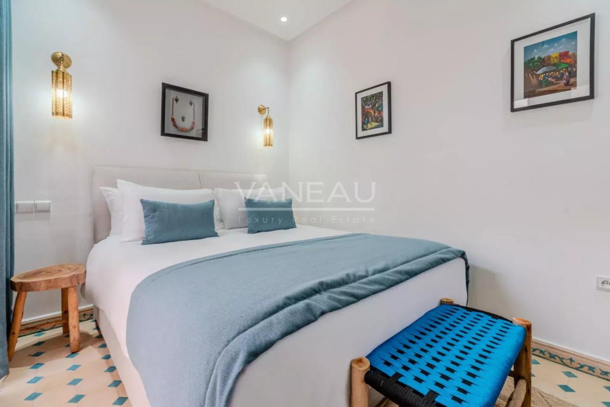 Riad 4 chambres  bassin vue Koutoubia Palais Bahia