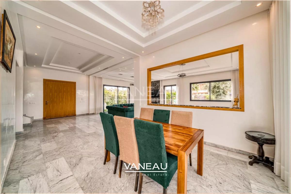Villa 4 chambres avec piscine - Résidence avec golf - Marrakech