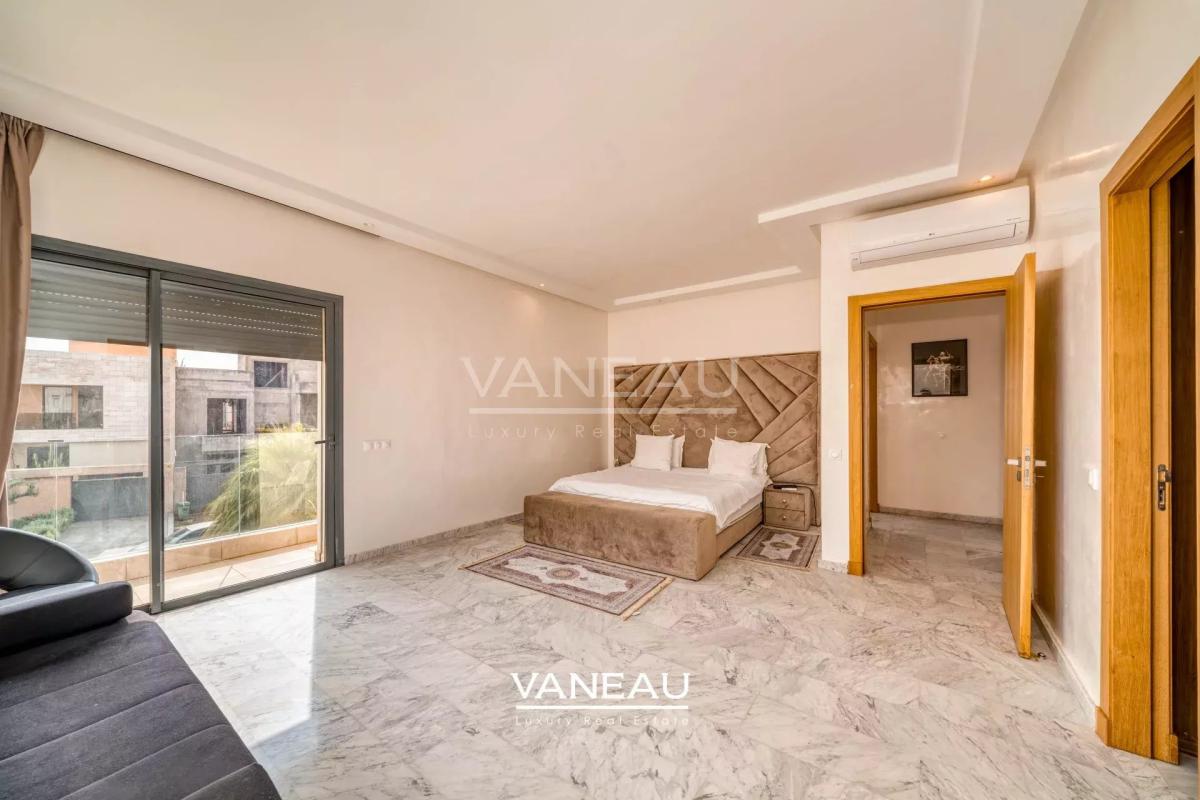 Villa 4 chambres avec piscine - Résidence avec golf - Marrakech