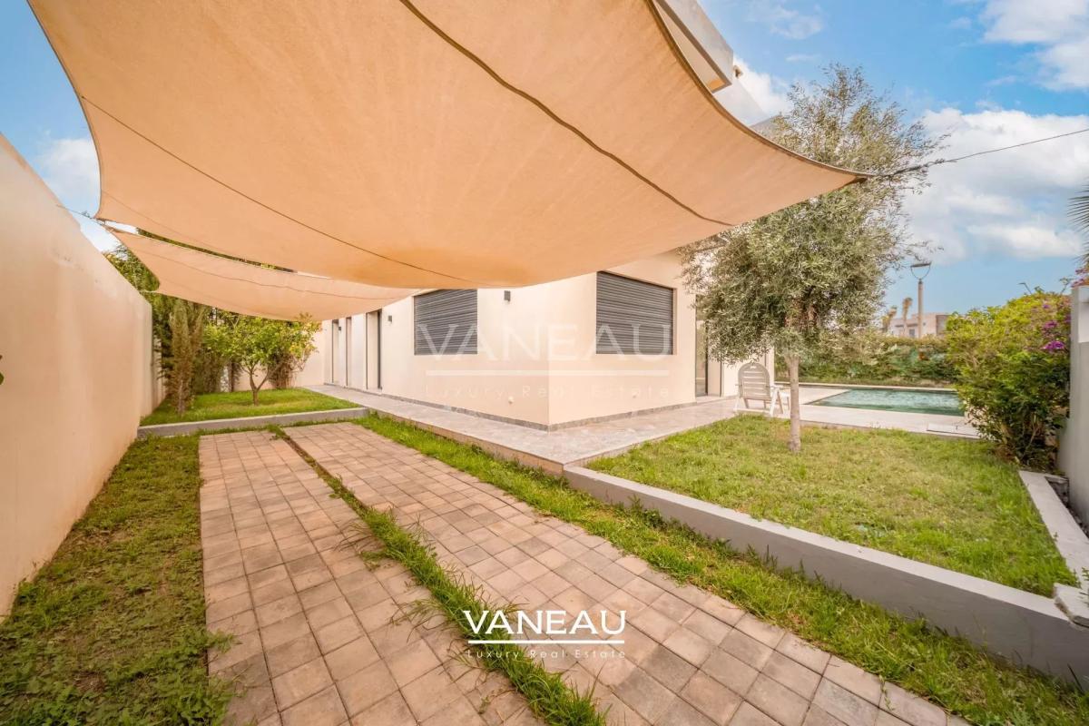 Villa 4 chambres avec piscine - Résidence avec golf - Marrakech