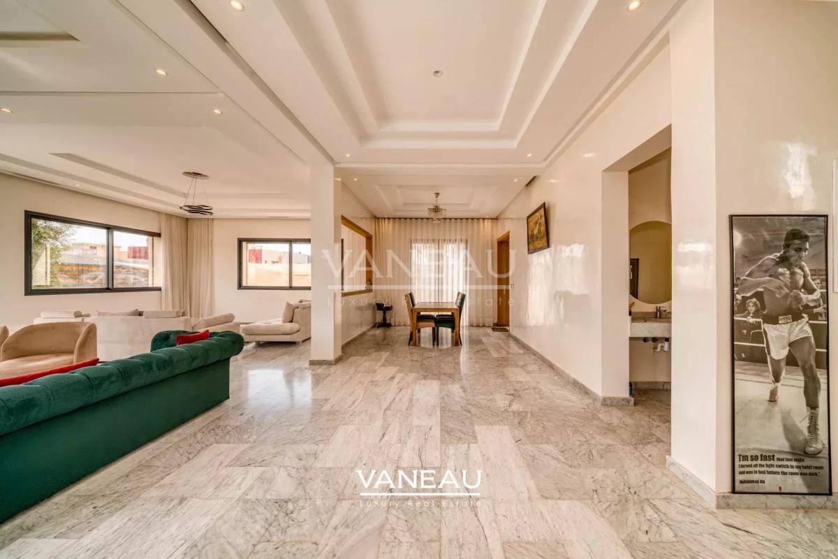 Villa 4 chambres avec piscine - Résidence avec golf - Marrakech