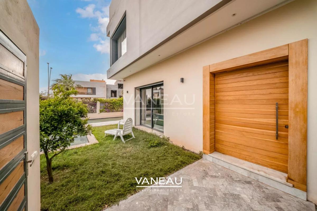 Villa 4 chambres avec piscine - Résidence avec golf - Marrakech