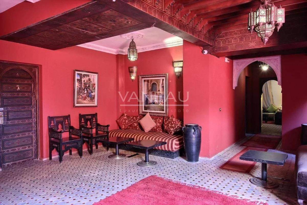 Riad classé avec une vue imprenable sur la Koutoubia à vendre