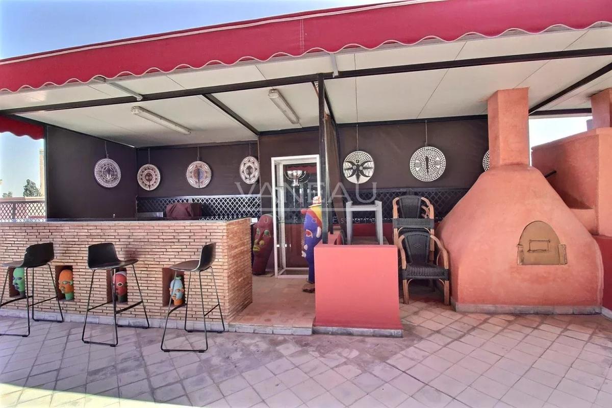 Riad classé avec une vue imprenable sur la Koutoubia à vendre