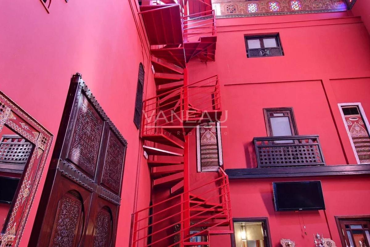 Riad classé avec une vue imprenable sur la Koutoubia à vendre