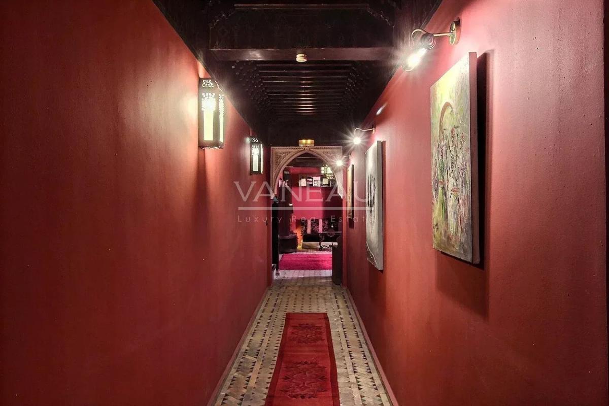 Riad classé avec une vue imprenable sur la Koutoubia à vendre