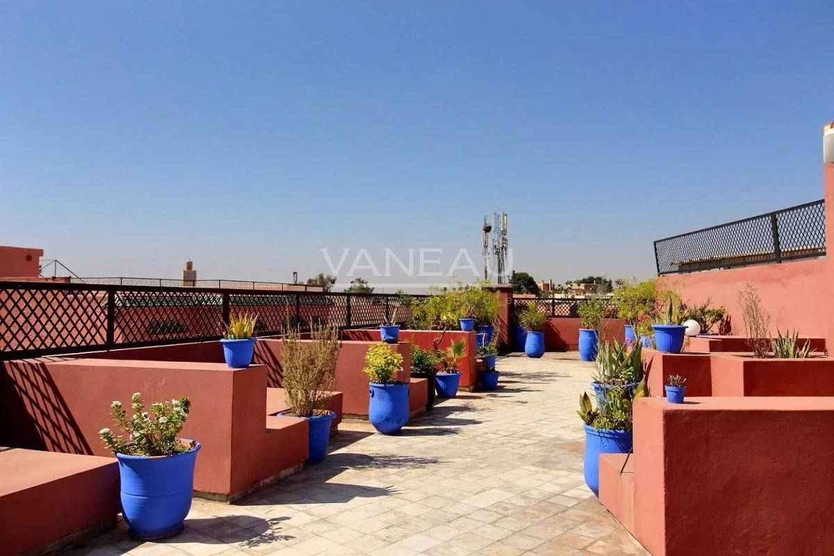 Riad classé avec une vue imprenable sur la Koutoubia à vendre