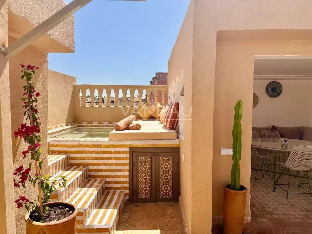 Très beau riad de 4 chambres Kasbah