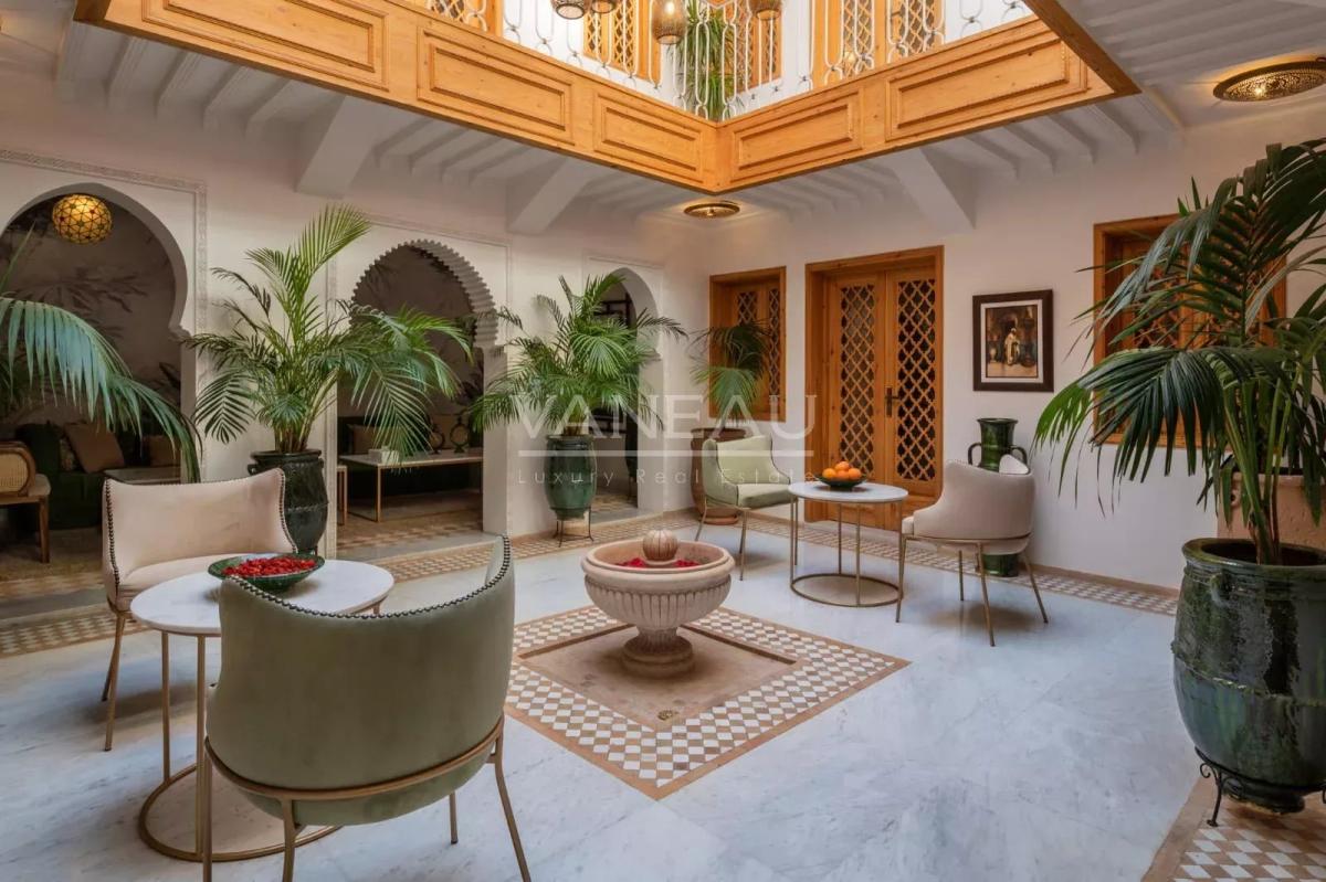 Riad titré - Maison d'hôte à vendre