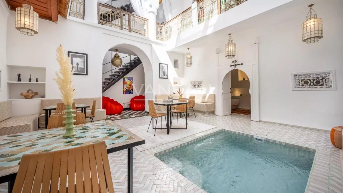 Sublime riad 4 chambres "Maison d'hôtes" à Dar El Bacha