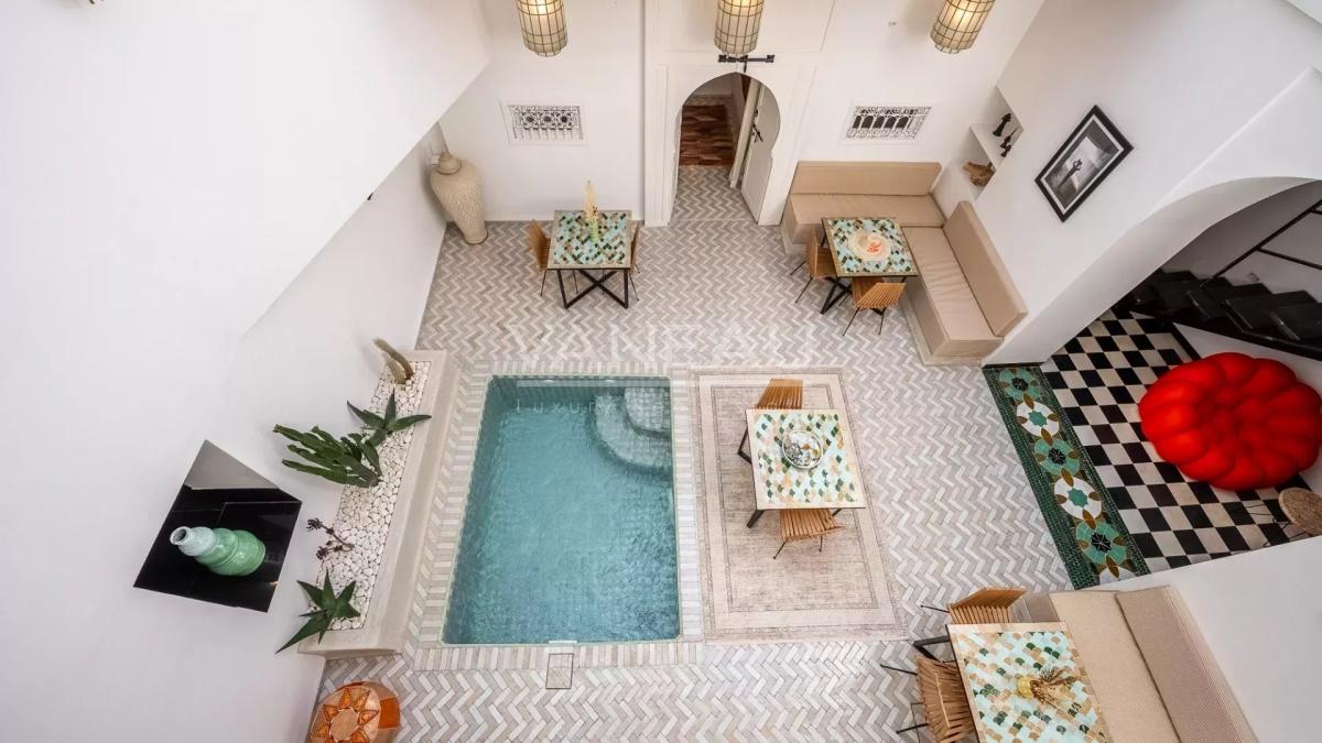 Sublime riad 4 chambres "Maison d'hôtes" à Dar El Bacha