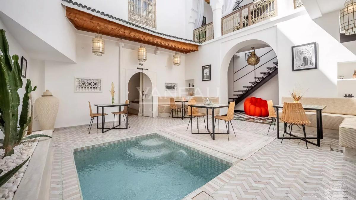 Sublime riad 4 chambres "Maison d'hôtes" à Dar El Bacha