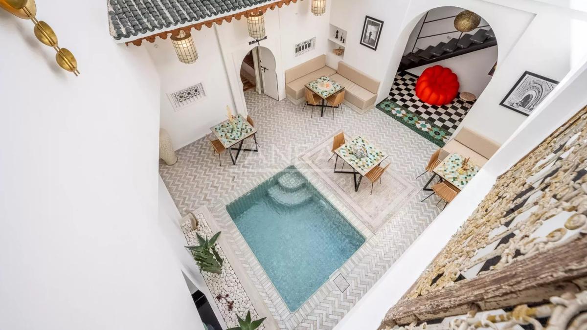 Sublime riad 4 chambres "Maison d'hôtes" à Dar El Bacha