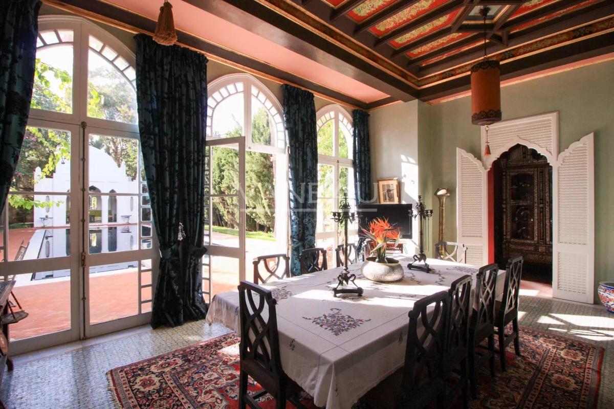MAGNIFIQUE MAISON DE MAÎTRE À VENDRE AUX CHARMES DE LORIENT À TANGER