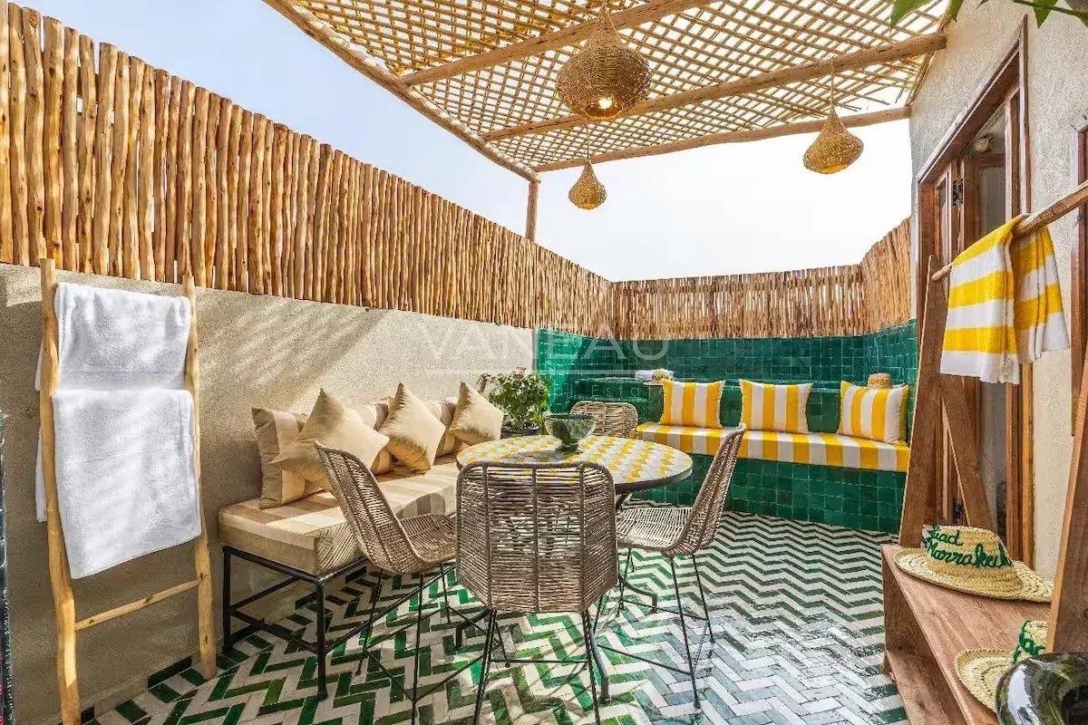Charmant riad à la kasbah 3 chambres avec bassin