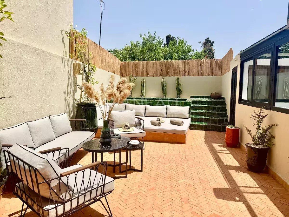Magnifique riad de 4 chambres à Sidi Mimoun  vue Koutoubia