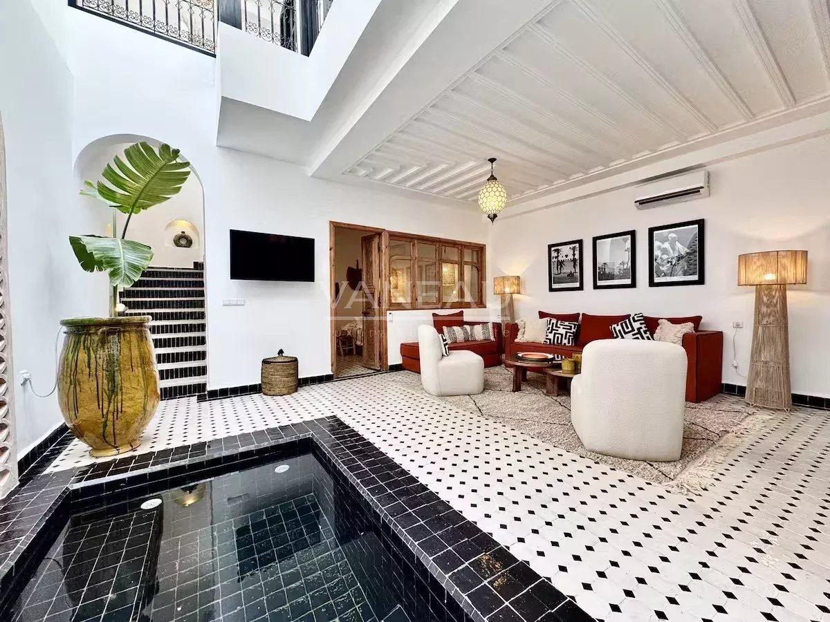 Magnifique riad de 4 chambres à Sidi Mimoun  vue Koutoubia