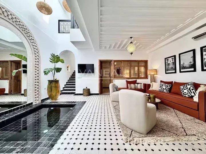 Magnifique riad de 4 chambres à Sidi Mimoun  vue Koutoubia