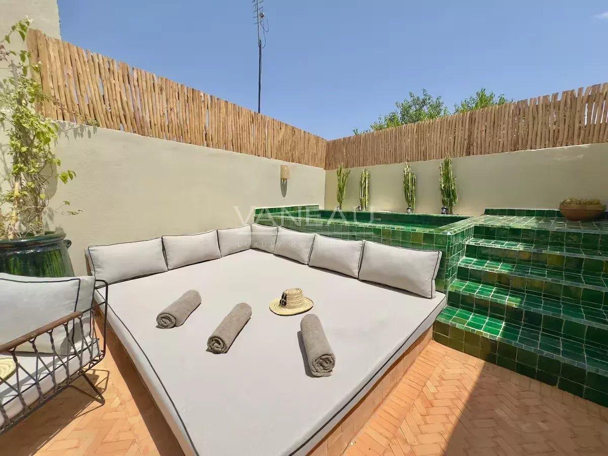 Magnifique riad de 4 chambres à Sidi Mimoun  vue Koutoubia