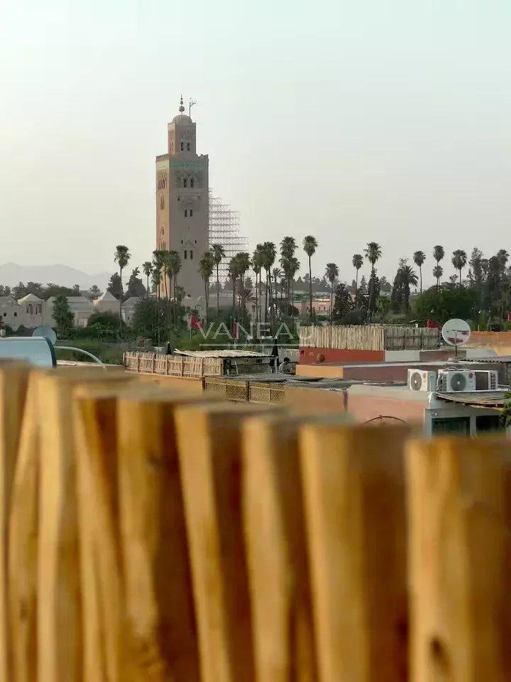 Magnifique riad de 4 chambres à Sidi Mimoun  vue Koutoubia