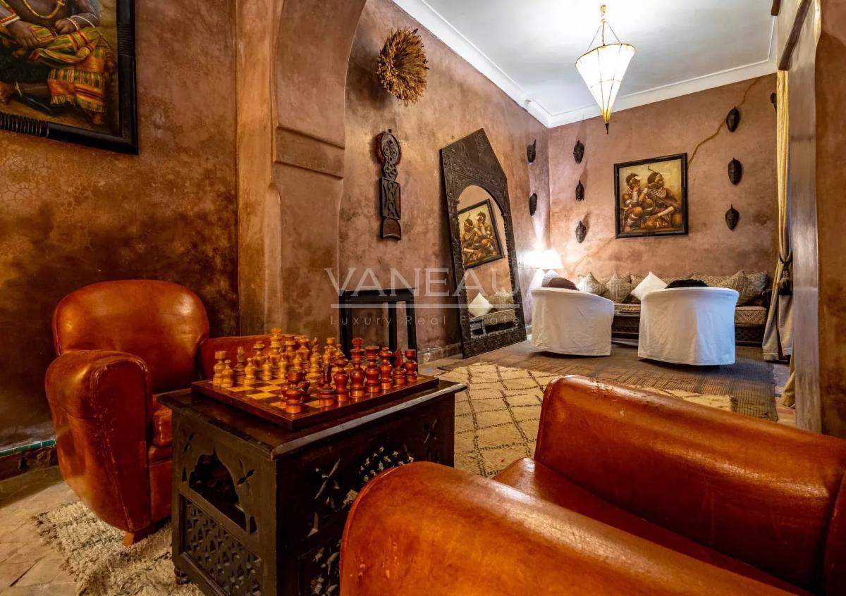 Magnifique maison d'hôtes de 11 suites en médina