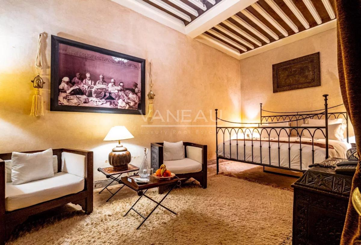 Magnifique maison d'hôtes de 11 suites en médina