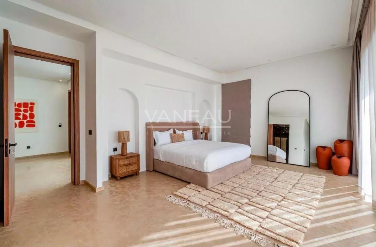 Villa contemporaine avec piscine et vue sur l’Atlas