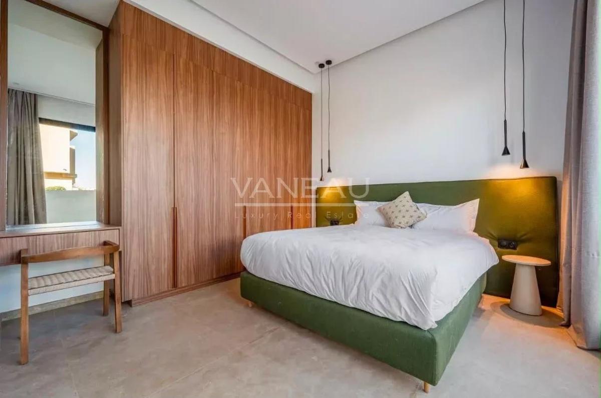Villa contemporaine avec piscine et vue sur l’Atlas