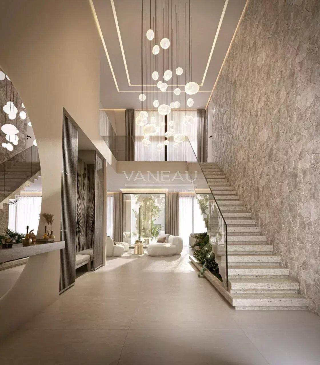 Villa contemporaine avec piscine et vue sur l’Atlas