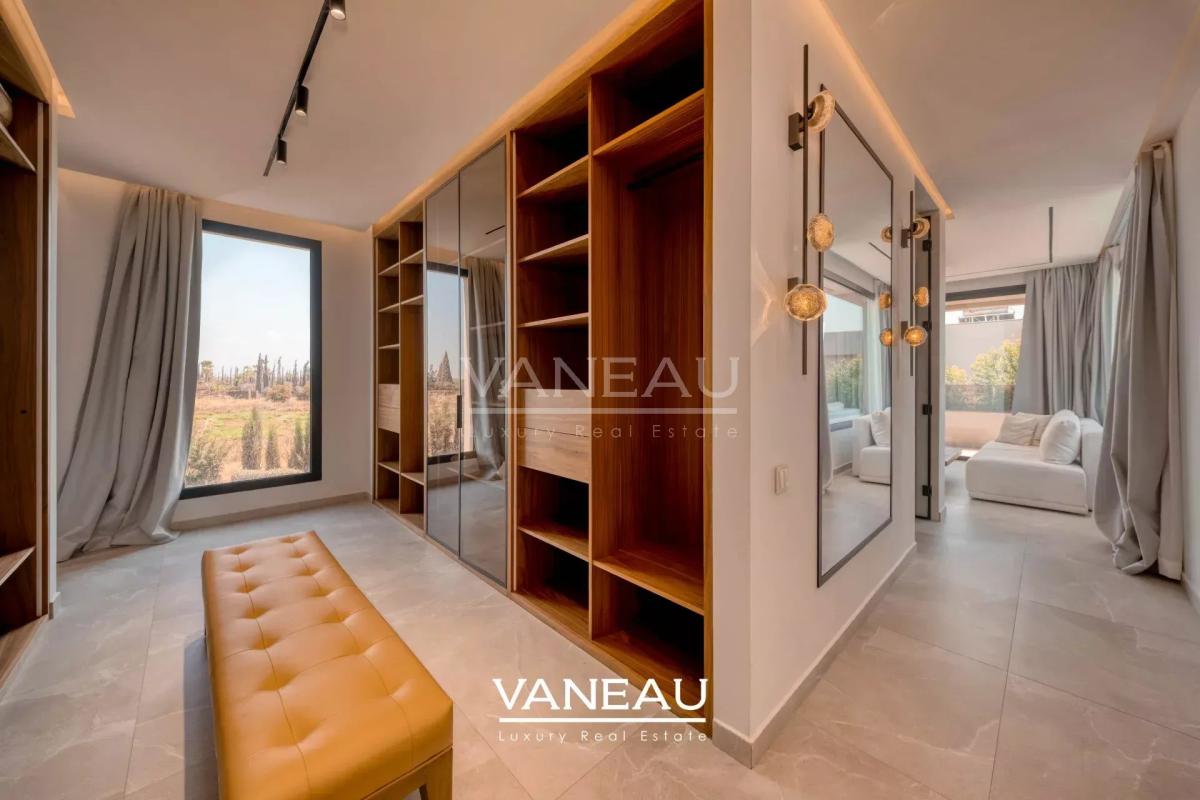 Villa contemporaine avec piscine et vue sur l’Atlas