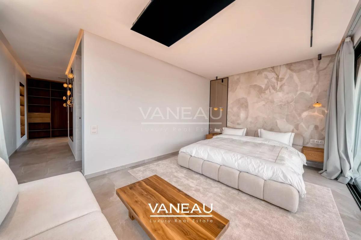 Villa contemporaine avec piscine et vue sur l’Atlas