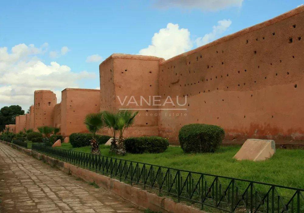 Terrain  titré coeur de la médina Marrakech