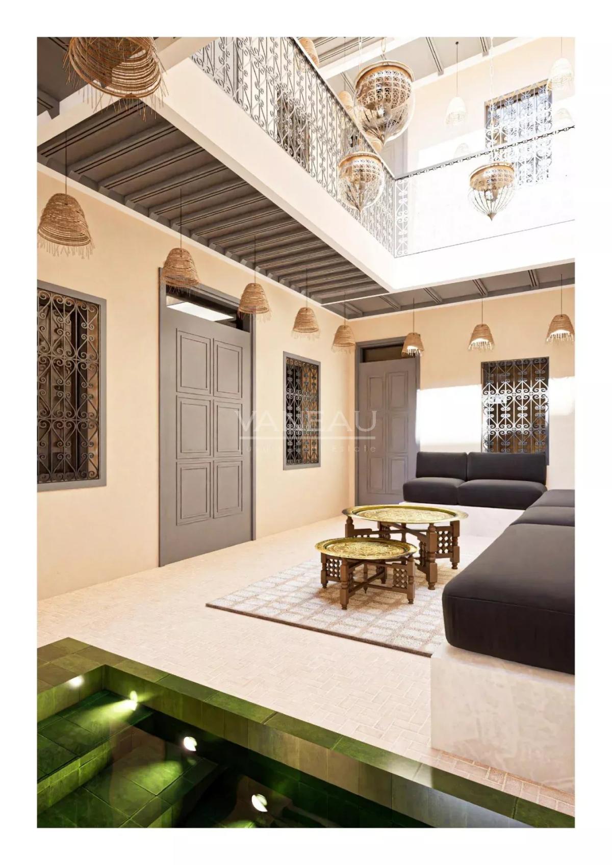 riad neuf 4 chambres Riad Larousse
