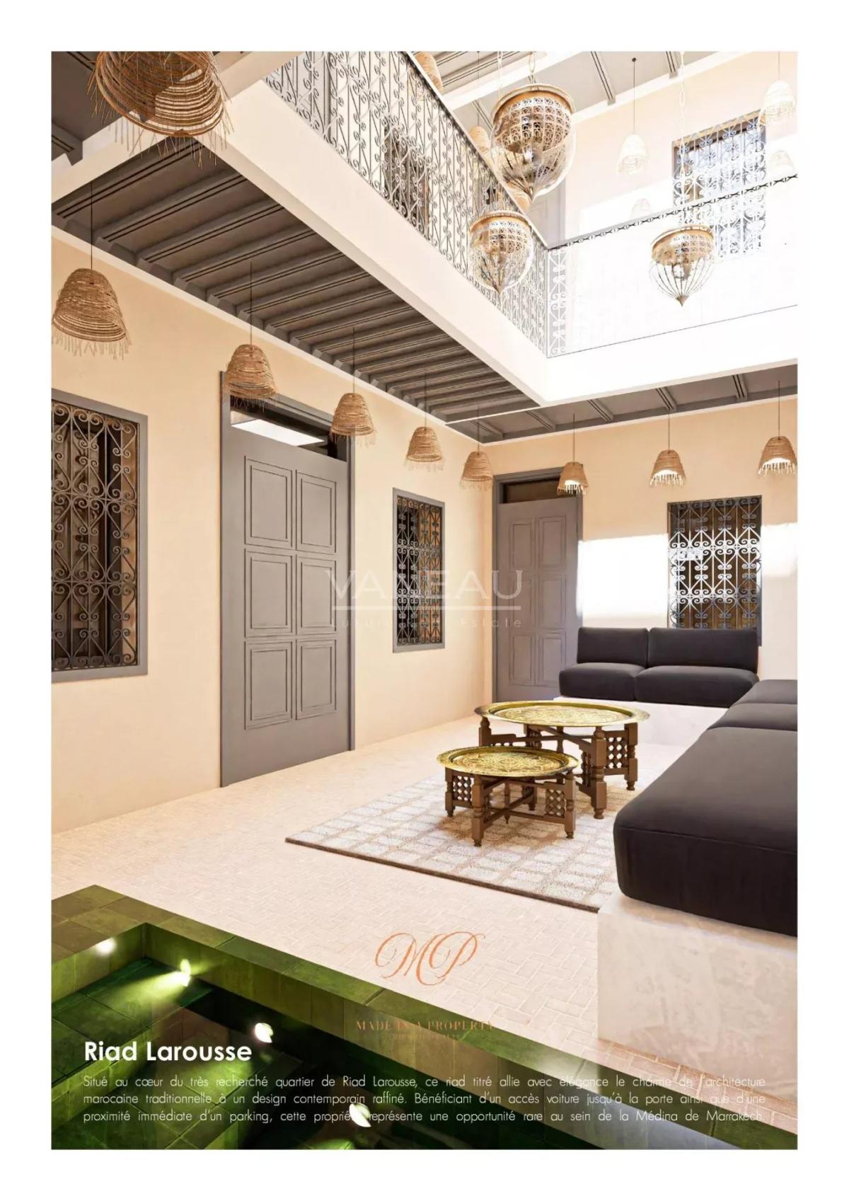 riad neuf 4 chambres Riad Larousse