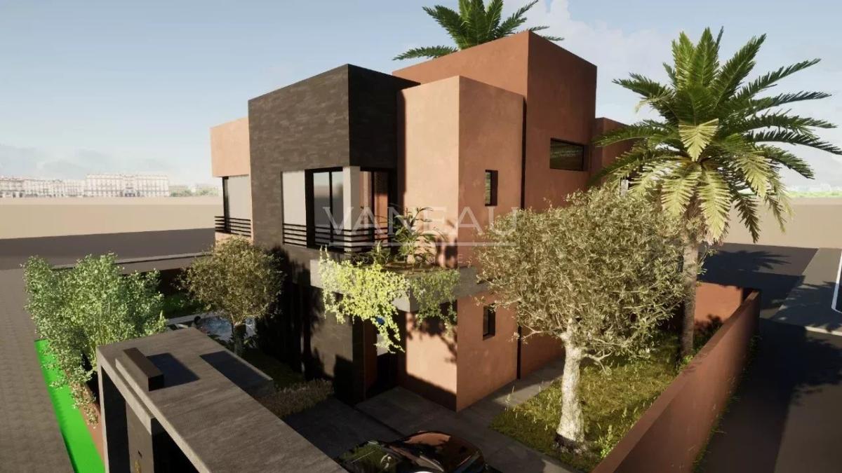 Terrain à construire dans residence Rte d'Amismiz