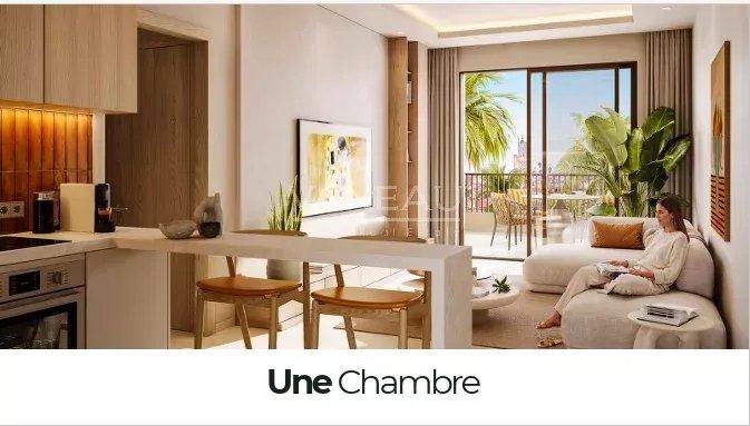 Appartement 1 chambre – Résidence avec piscine à l’Hivernage