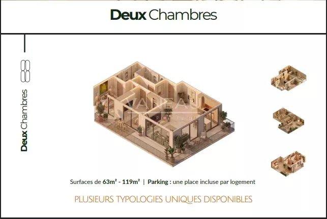 Appartement 2 chambres – Résidence avec piscine à l’Hivernage
